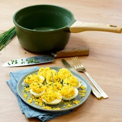 Online Lightweight Non-Stick Green Mini Saucepan, 16cm, BPA-Free Pots & Pans