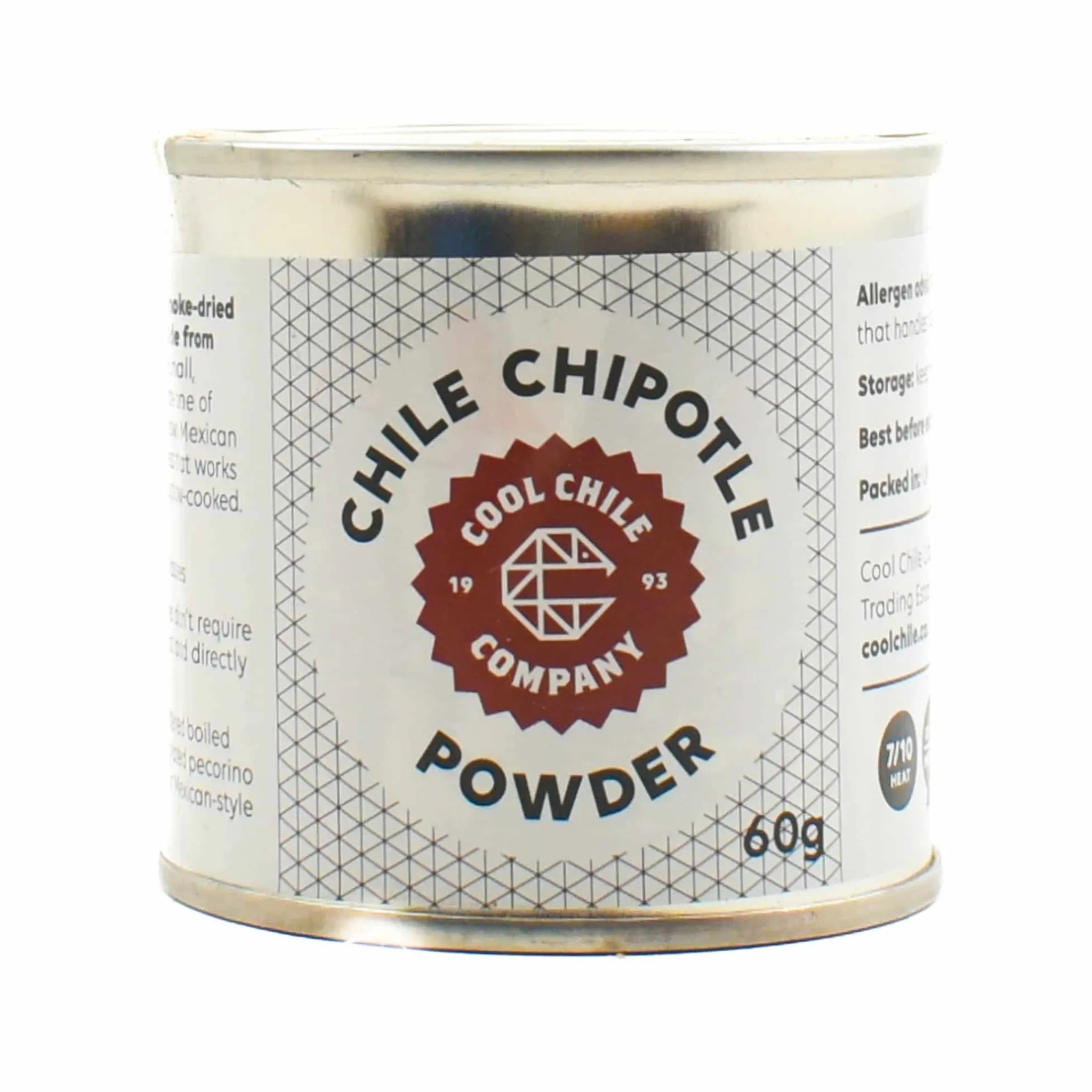 Discount Cool Chile Chipotle Chilli Powder, 60g Mexican Ingredients|Herbs & Spices