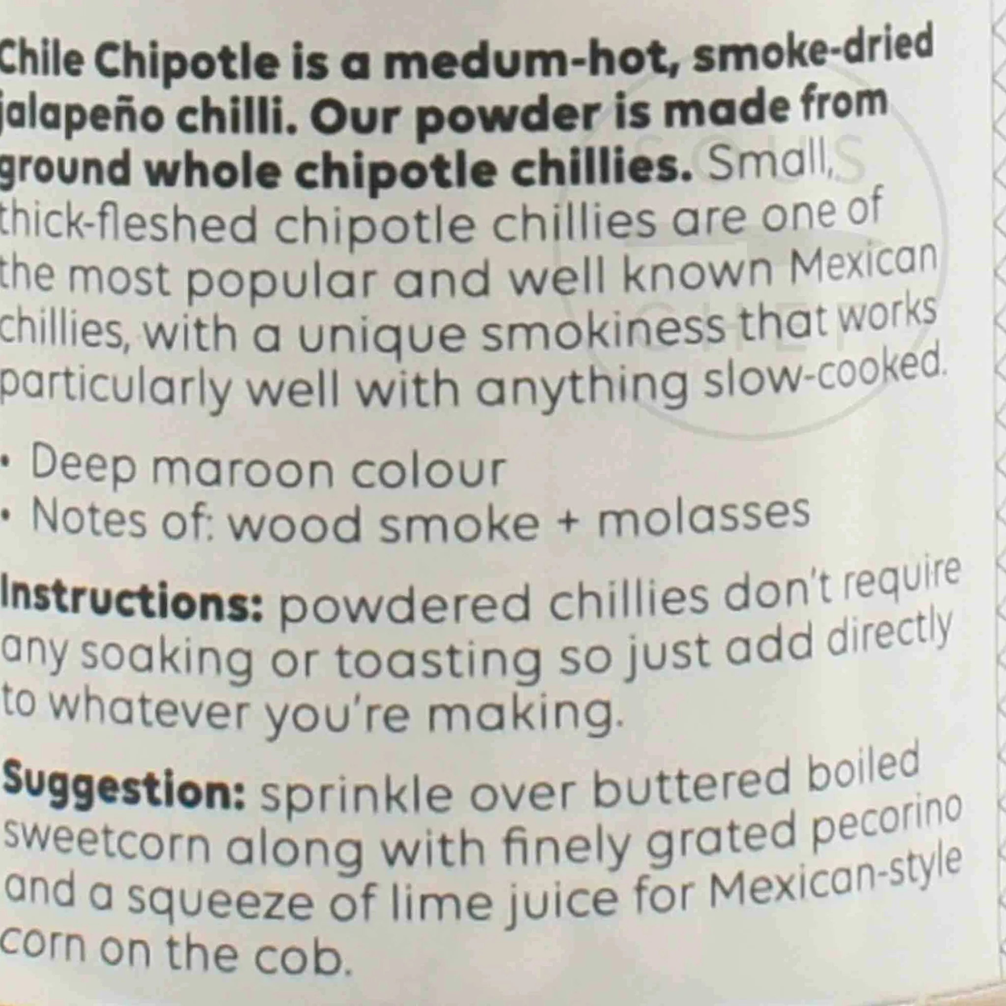 Discount Cool Chile Chipotle Chilli Powder, 60g Mexican Ingredients|Herbs & Spices