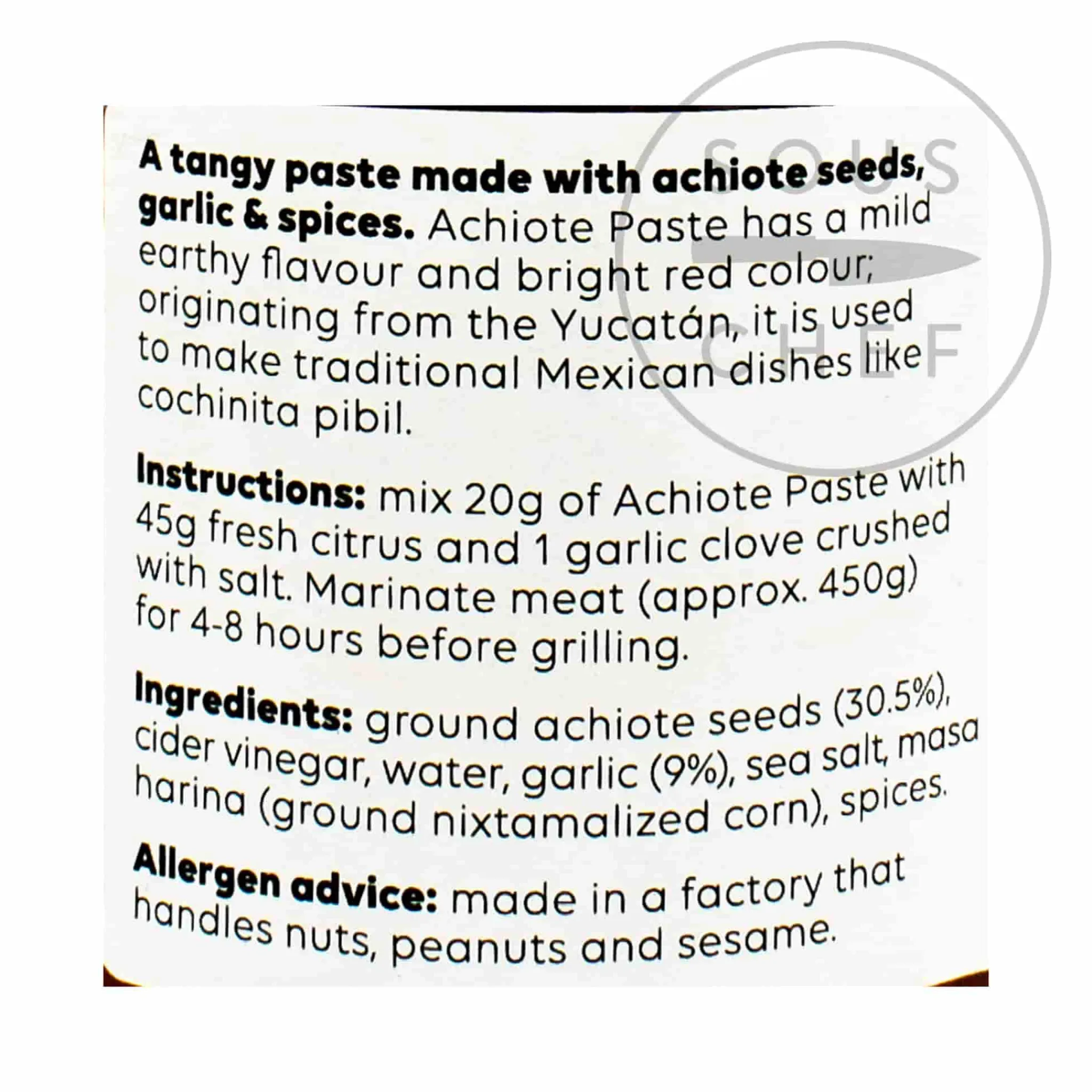 Clearance Achiote Paste, 190g Mexican Ingredients|Sauces & Condiments