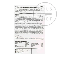 Outlet White Masa Harina, 500g Mexican Ingredients|Baking Ingredients