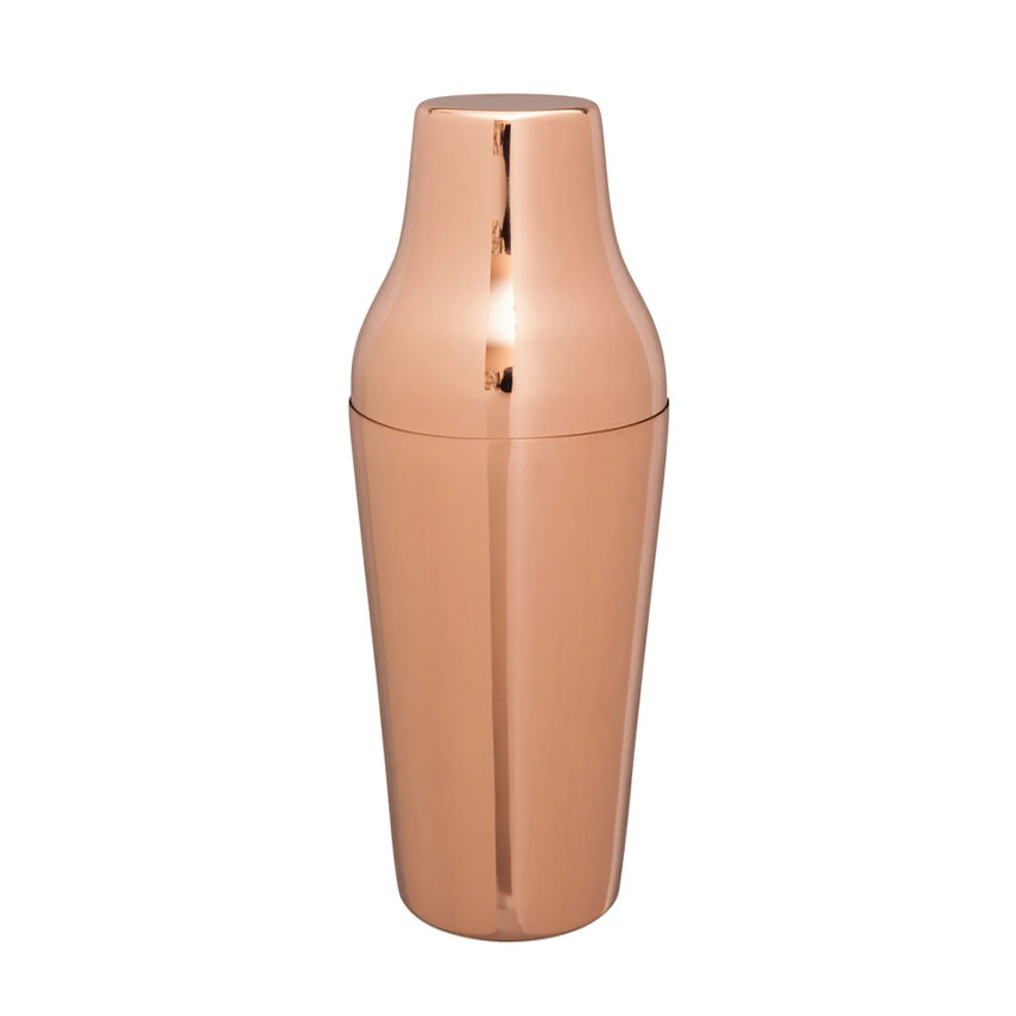 Hot Copper Plated French Cocktail Shaker, 600ml Cocktail Making & Barware
