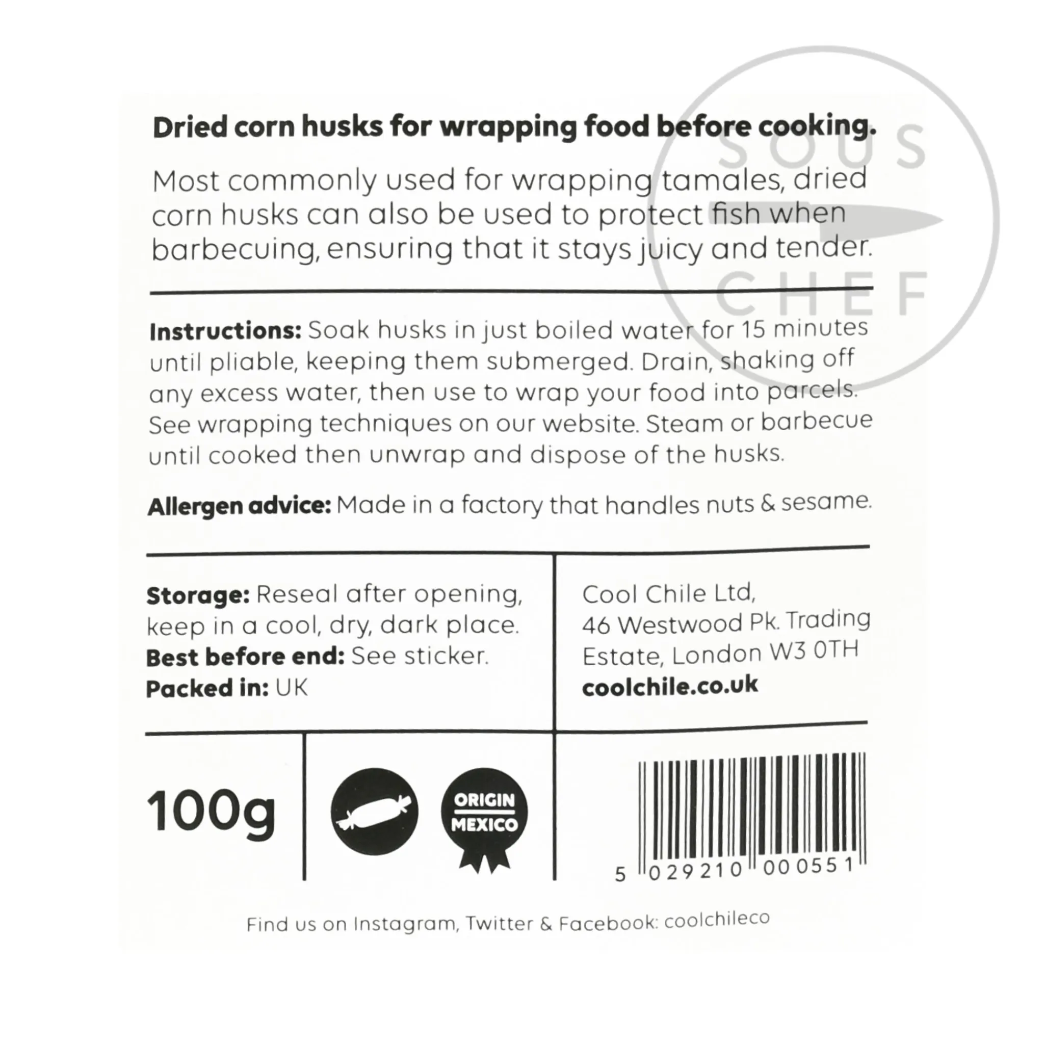 Best Corn Husks, 100g Ingredients Brands|Mexican Ingredients