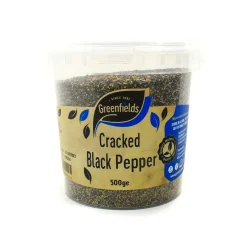Sale Cracked Black Pepper Catering Size, 500g Ingredients Brands|Herbs & Spices