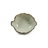 New Cream & Pale Green Leaf Dish, 9.8cm Tableware Brands|Japanese Ingredients