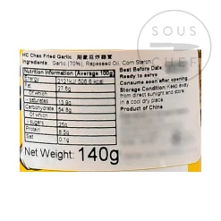 New Crispy Fried Garlic, 140g Southeast Asian Ingredients|Chinese Ingredients