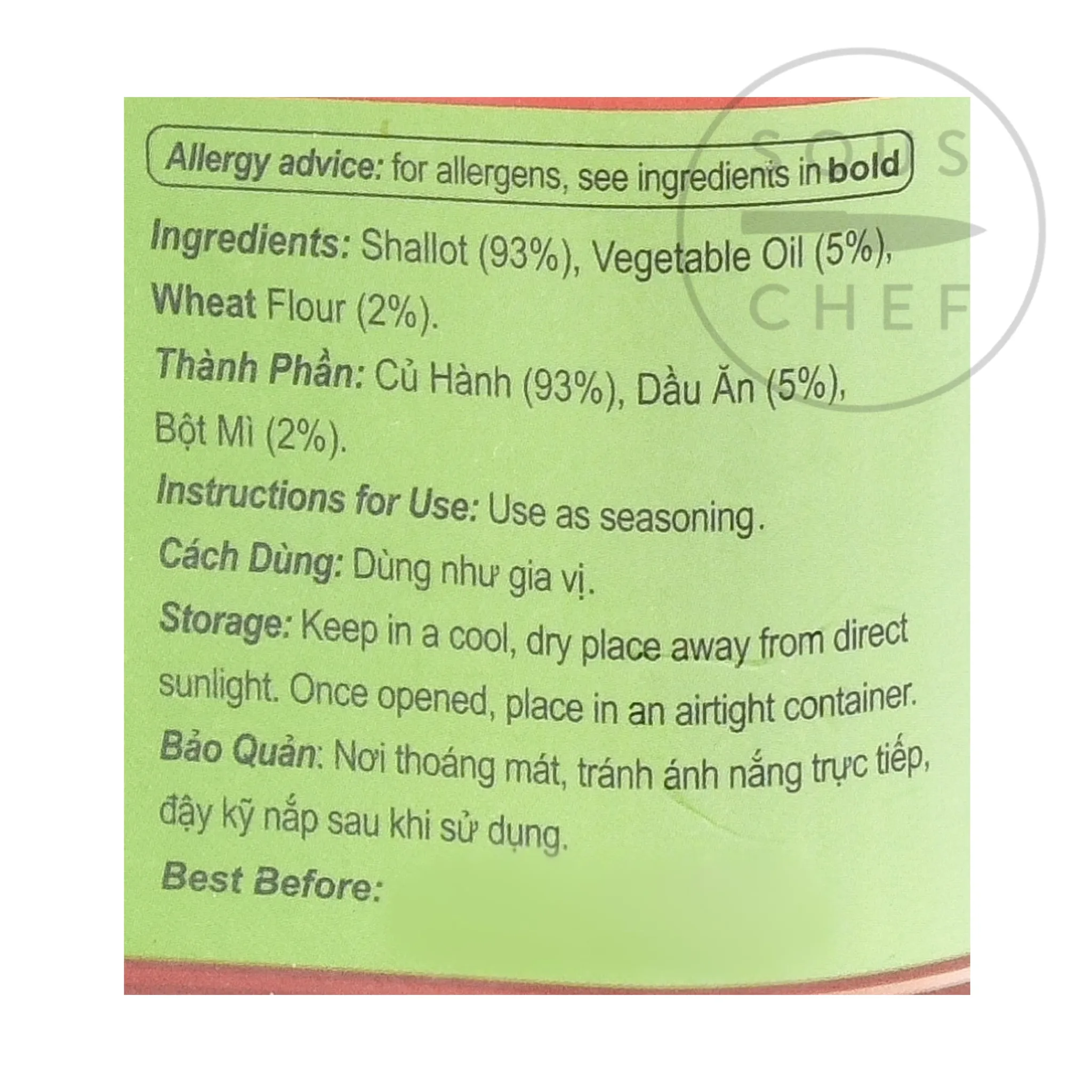 Best Crispy Fried Shallot Flakes, 200g Southeast Asian Ingredients|Chinese Ingredients