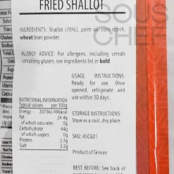 Clearance Crispy Fried Shallot, 150g Ingredients Brands|Herbs & Spices