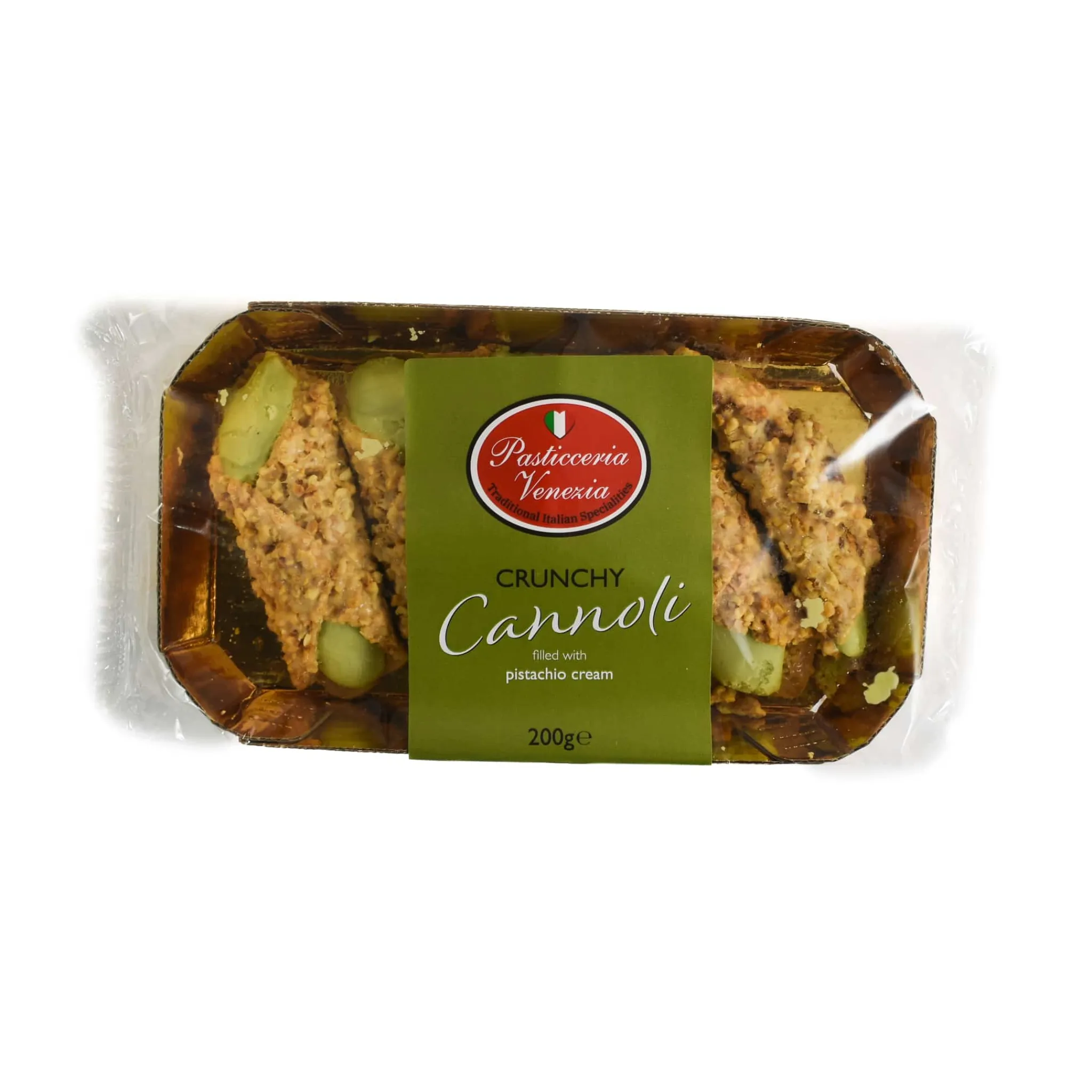 Discount Crunchy Cannoli with Pistachio Cream, 200g Cakes & Bakery|Ingredients Brands