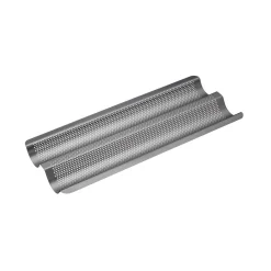 Hot Crusty Bake Non-Stick Baguette Tray Baking Supplies & Equipment