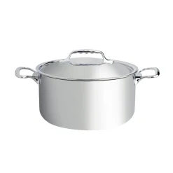 Discount Affinity Stainless Steel Casserole Pan with Lid French Ingredients|Pots & Pans