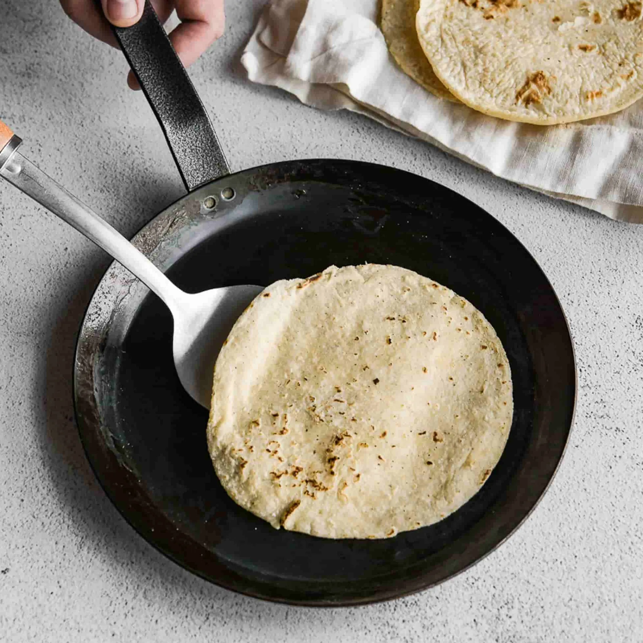 Best Blue Steel Crepe Pan, 24cm Pots & Pans