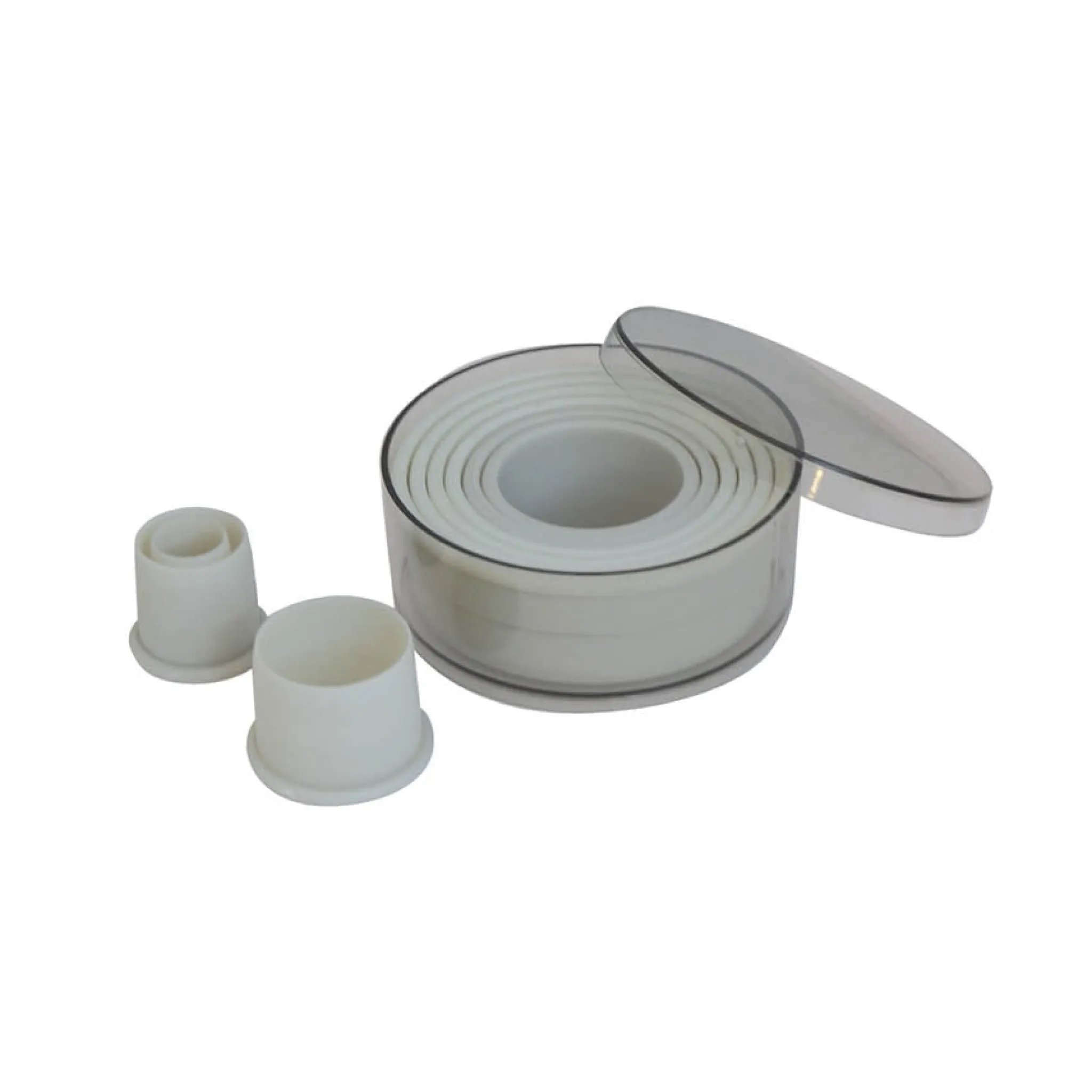 Best Box of 9 Smooth Round Pastry Cutters French Ingredients|Kitchen Tools & Utensils