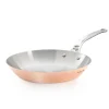 Clearance Inocuivre Copper Frying Pan with Stainless Steel Handle, 28cm Pots & Pans