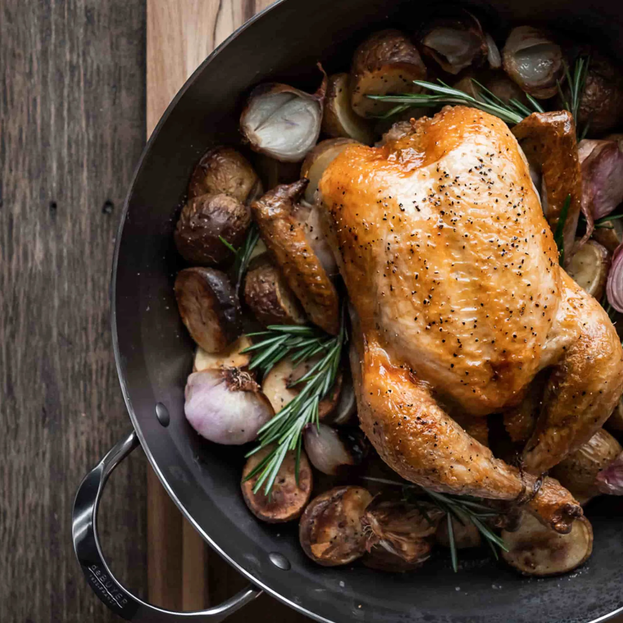 Outlet Mineral B Country Frying Pan With 2 Handles, 32cm French Ingredients|Pots & Pans