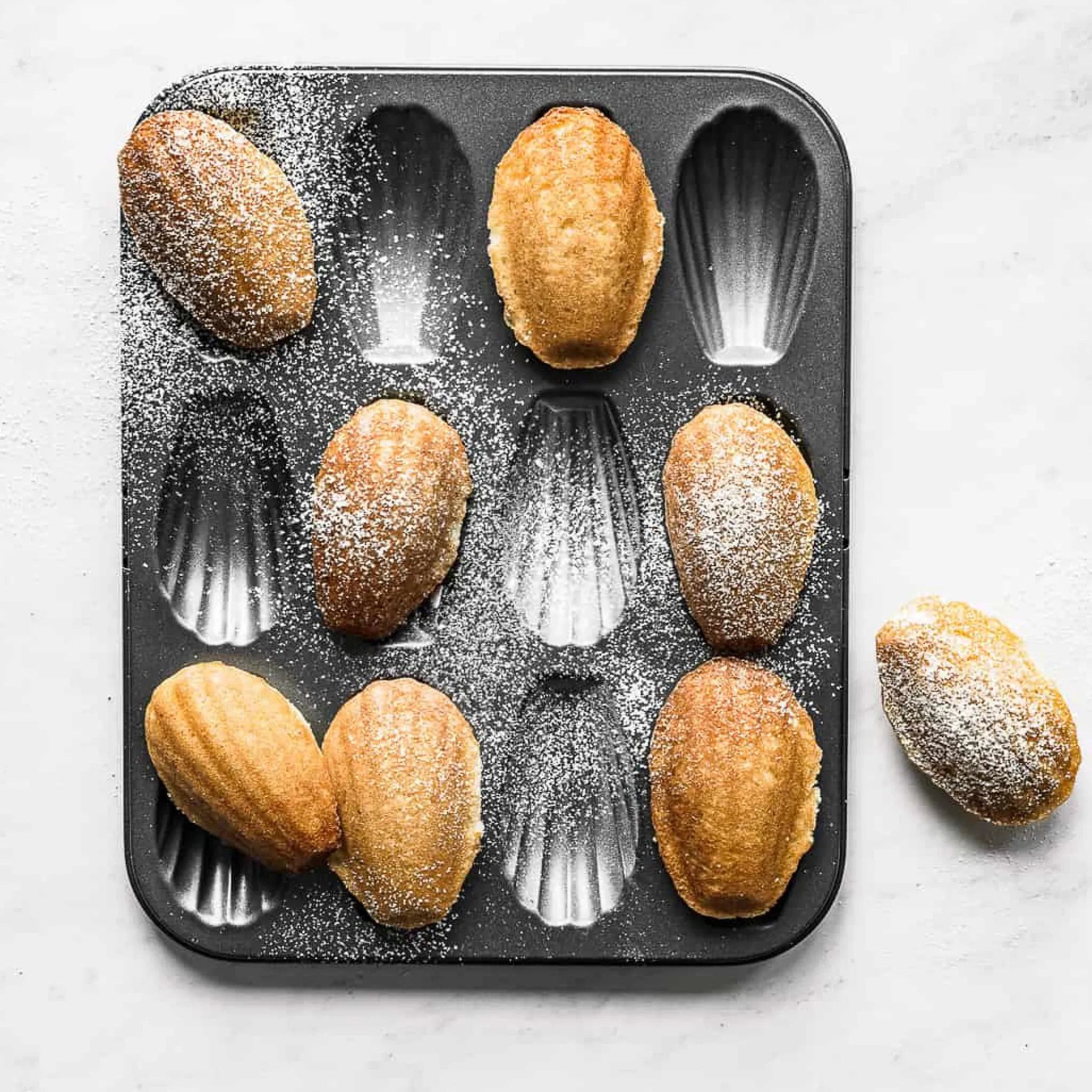 New Non-Stick Madeleine Tray French Ingredients|Baking Supplies & Equipment