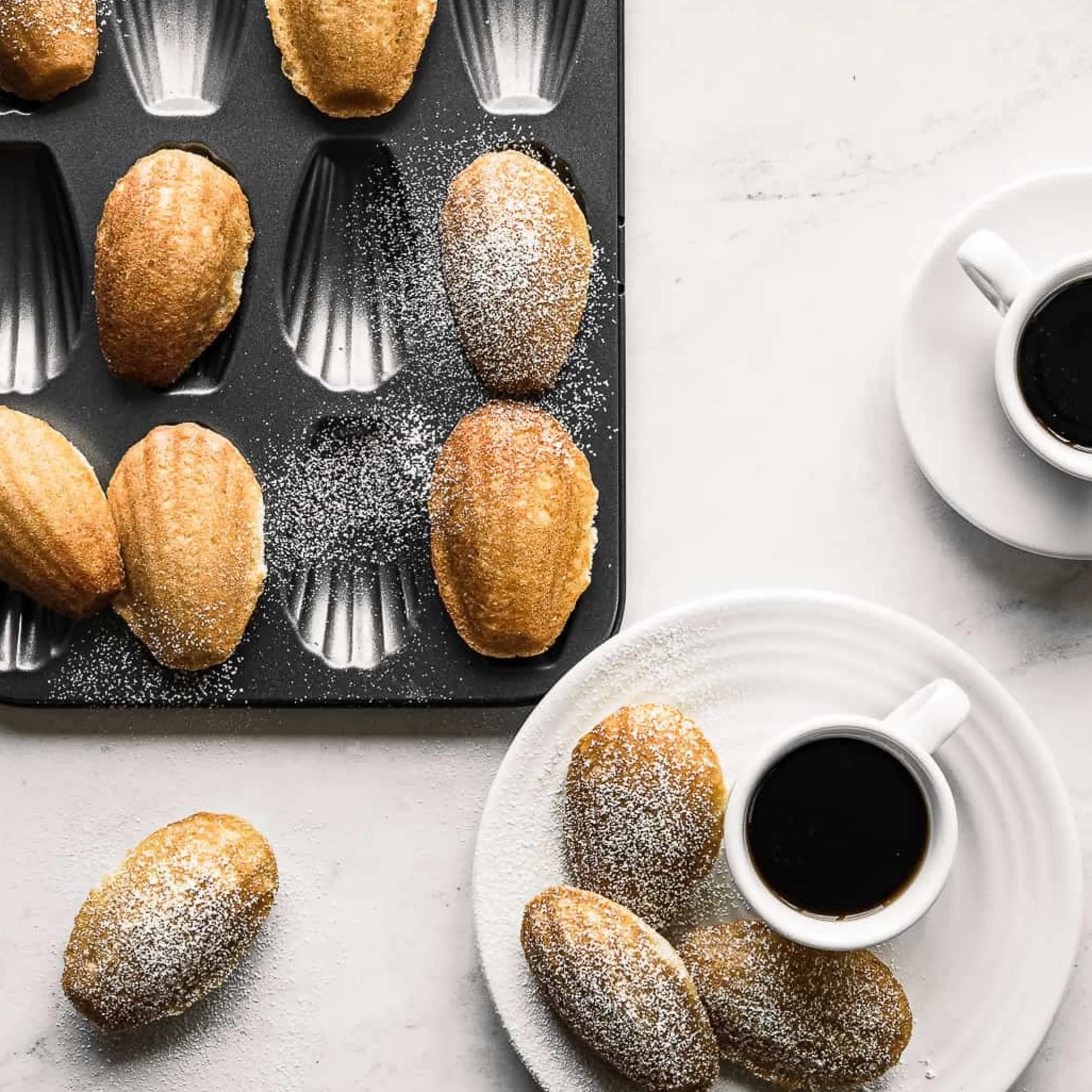 New Non-Stick Madeleine Tray French Ingredients|Baking Supplies & Equipment