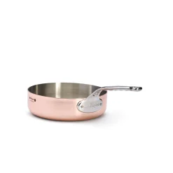 Best Prima Matera Copper Saute Pan with Stainless Steel Handle, 24cm Pots & Pans
