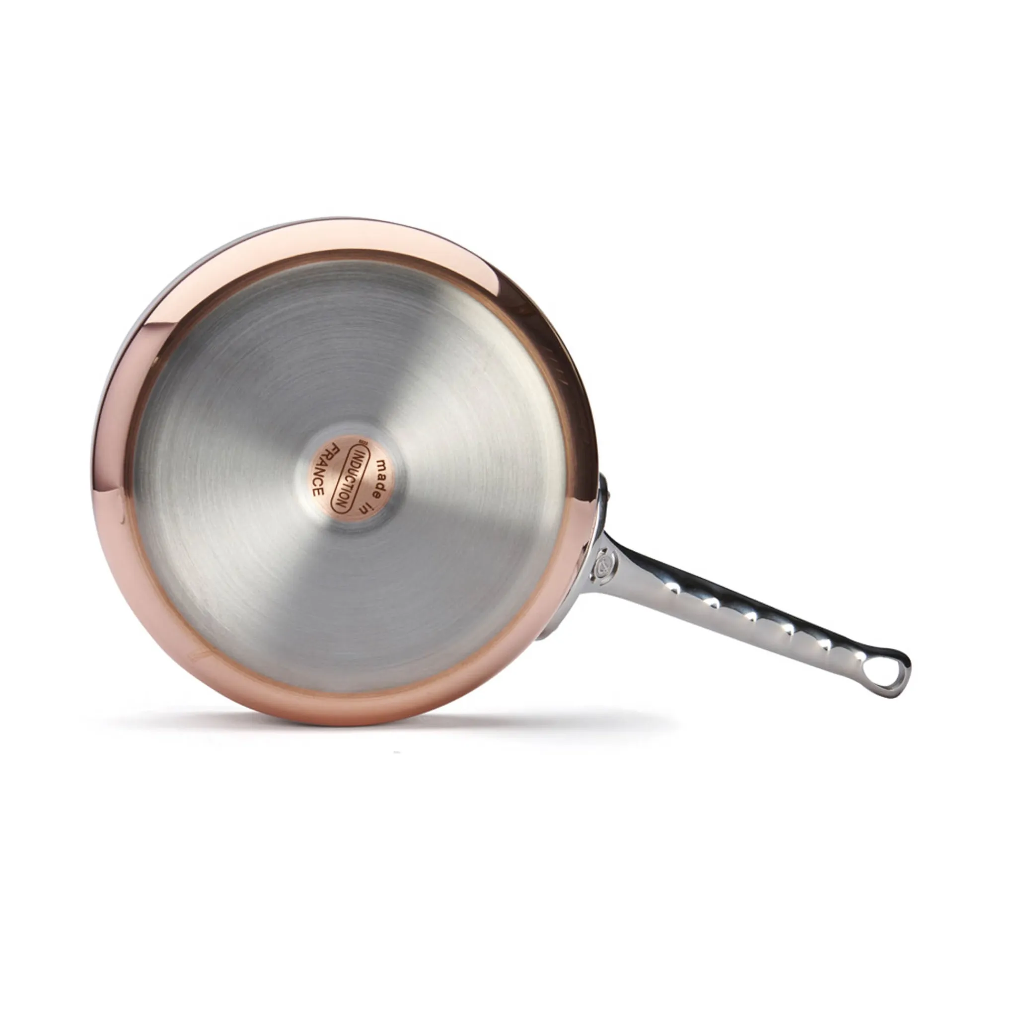 Best Prima Matera Copper Saute Pan with Stainless Steel Handle, 24cm Pots & Pans