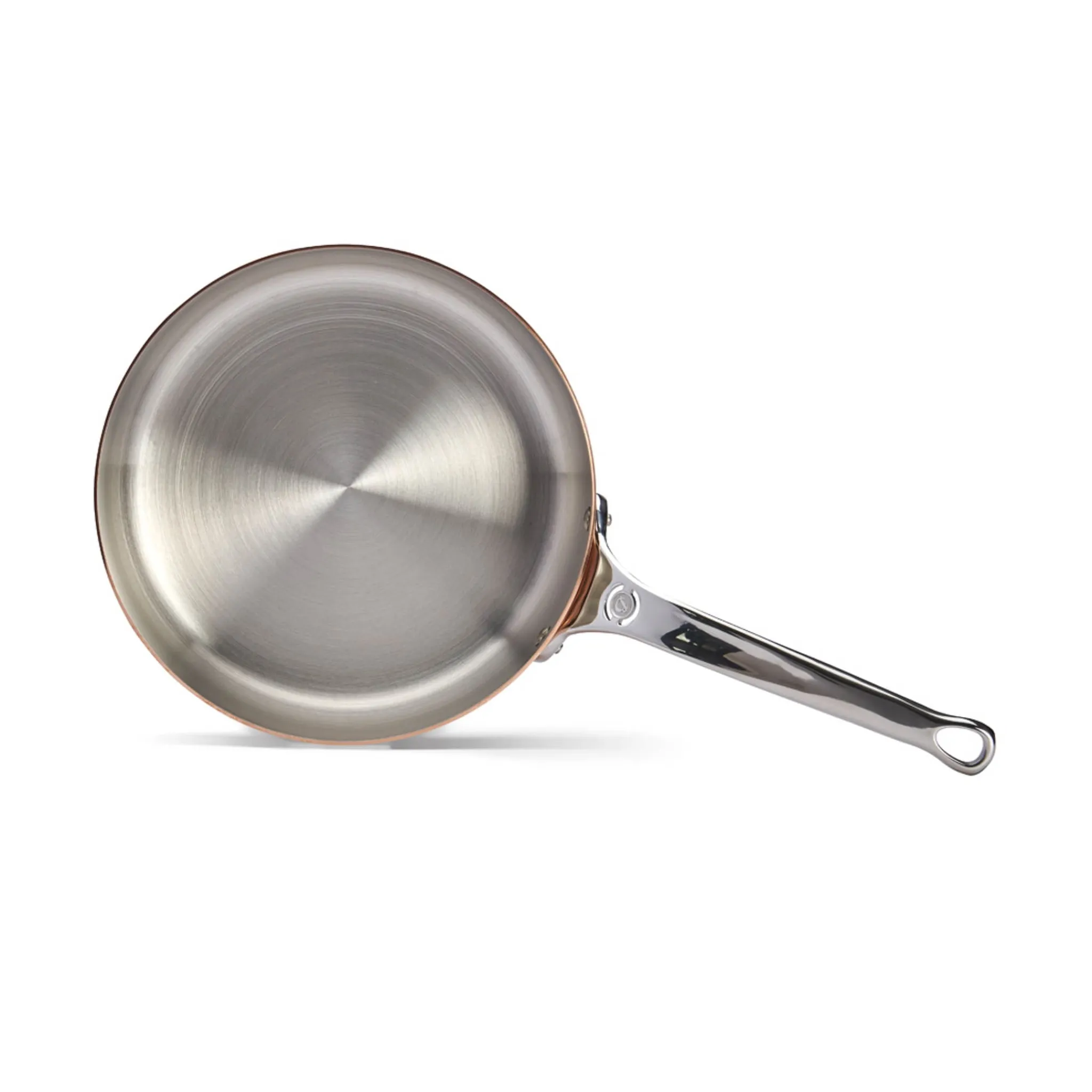 Best Prima Matera Copper Saute Pan with Stainless Steel Handle, 24cm Pots & Pans
