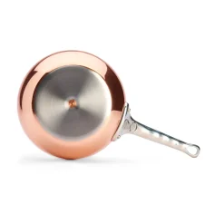 Discount Prima Matera Induction Copper Saucier with Stainless Steel Handle, 20cm Pots & Pans