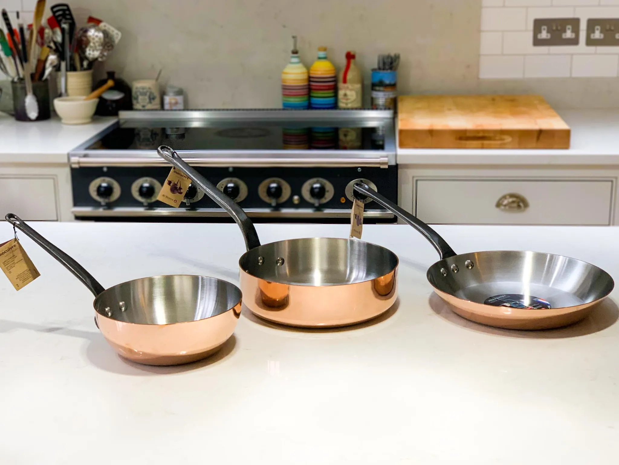 Outlet Prima Matera Induction-Compatible Copper Saute Pan - Straight French Ingredients|Pots & Pans
