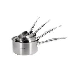 Clearance Prim Appety Stainless Saucepan Set French Ingredients|Pots & Pans