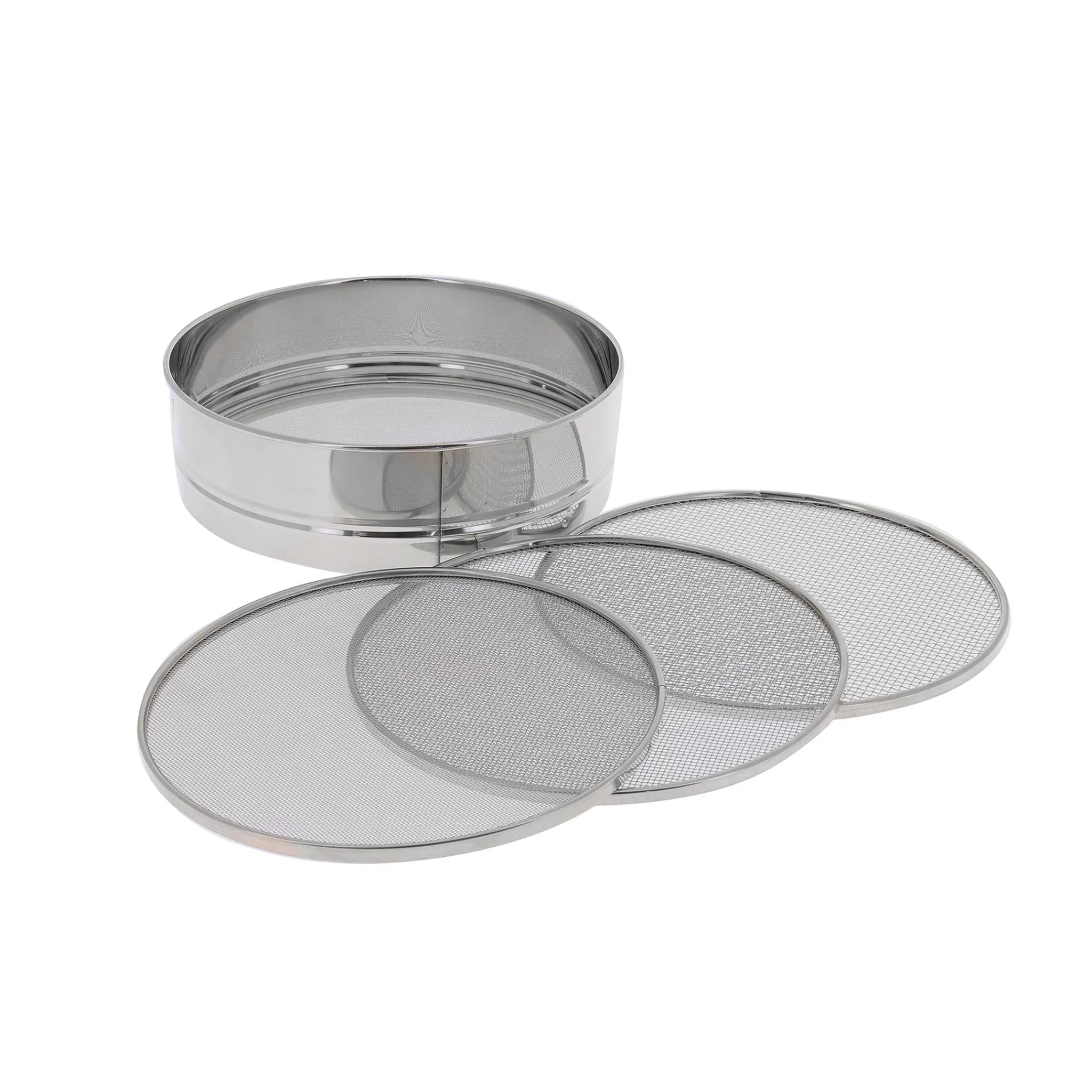 Online Stainless Steel Sieve with Interchangeable Mesh French Ingredients|Kitchen Tools & Utensils
