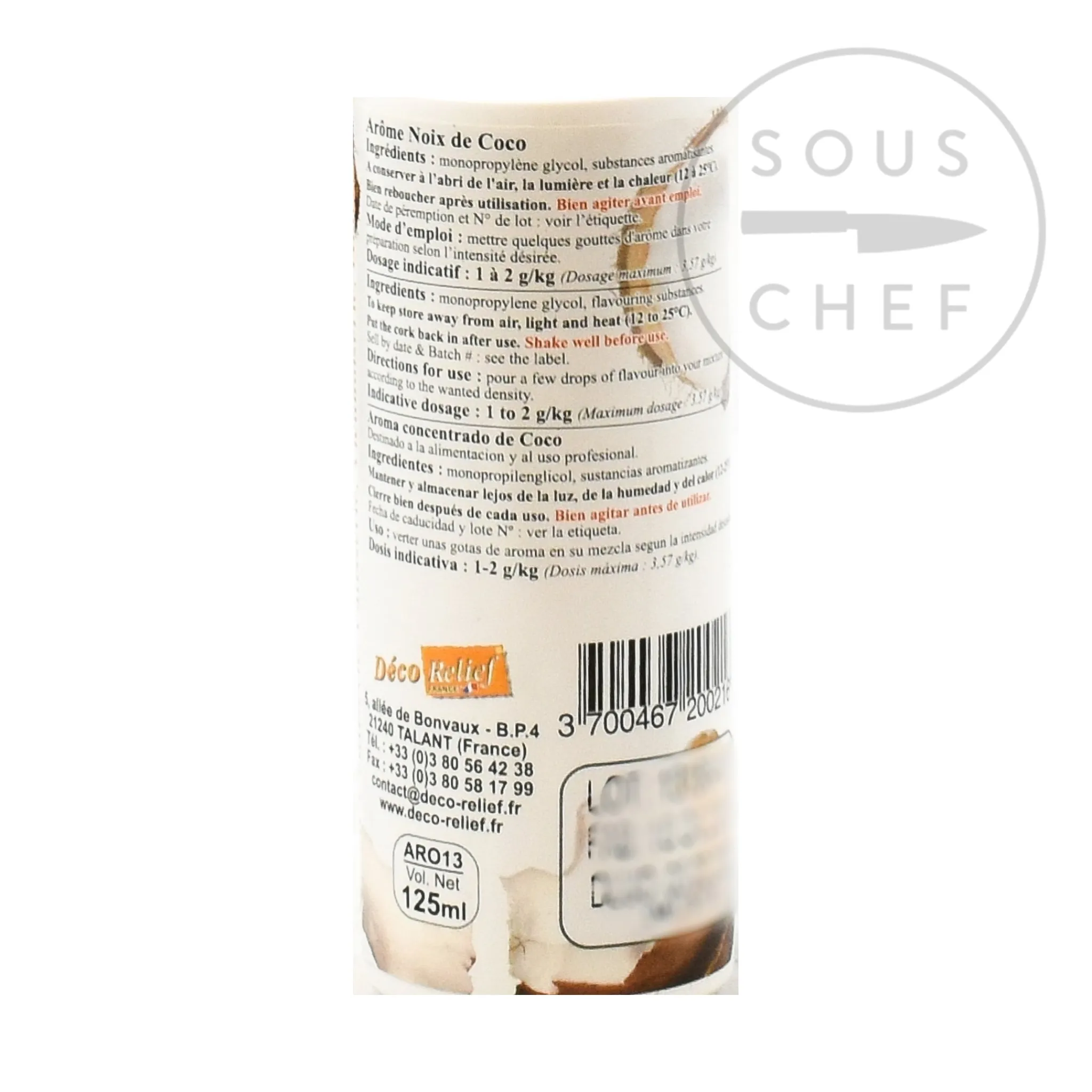 Online Concentrated Coconut Flavour, 125ml Ingredients Brands|Baking Ingredients