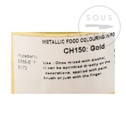 New Edible Gold Shimmer Dust, 25g Ingredients Brands|Baking Ingredients