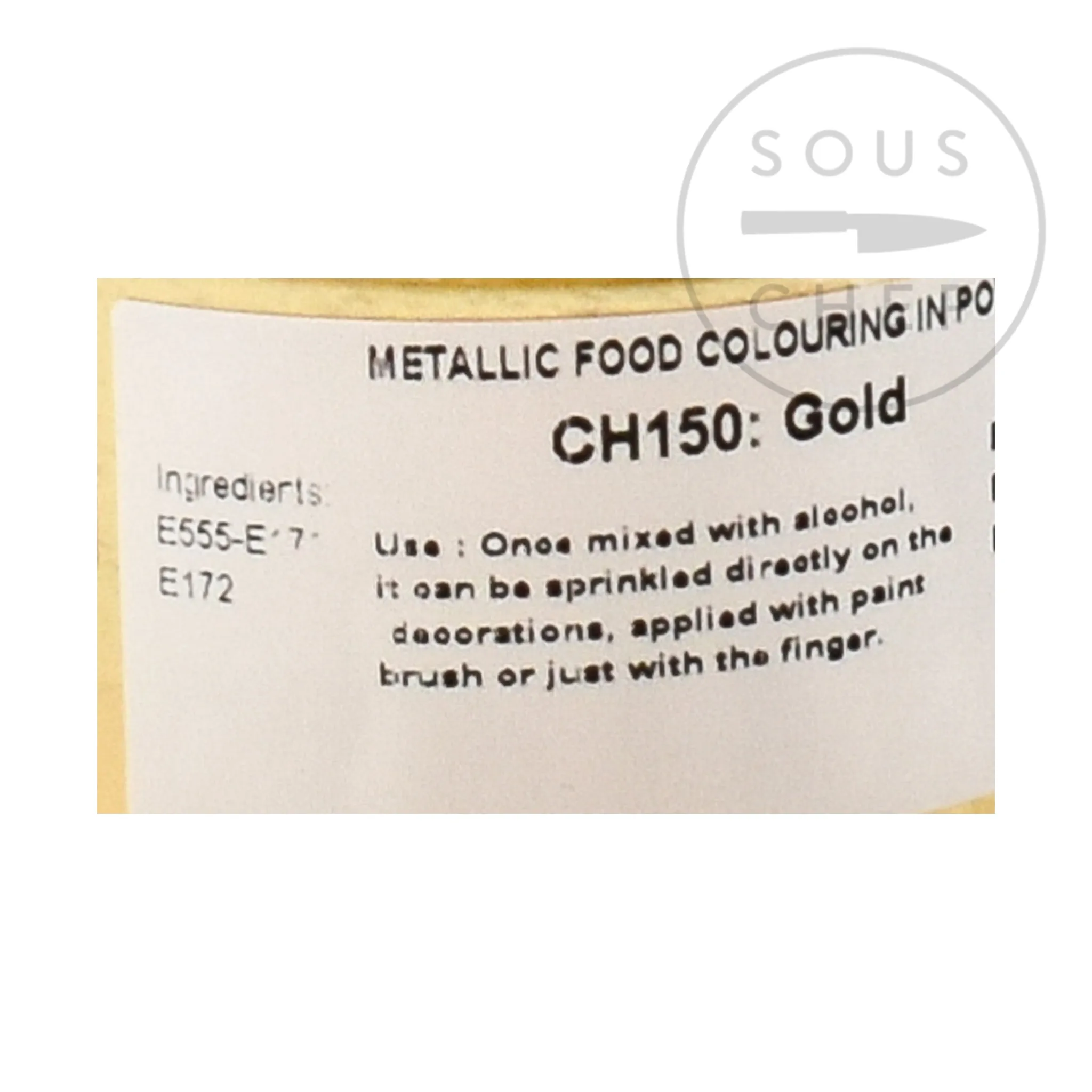 New Edible Gold Shimmer Dust, 25g Ingredients Brands|Baking Ingredients