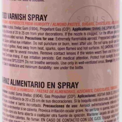 Clearance Food Varnish Spray, 400ml Ingredients Brands|Baking Ingredients