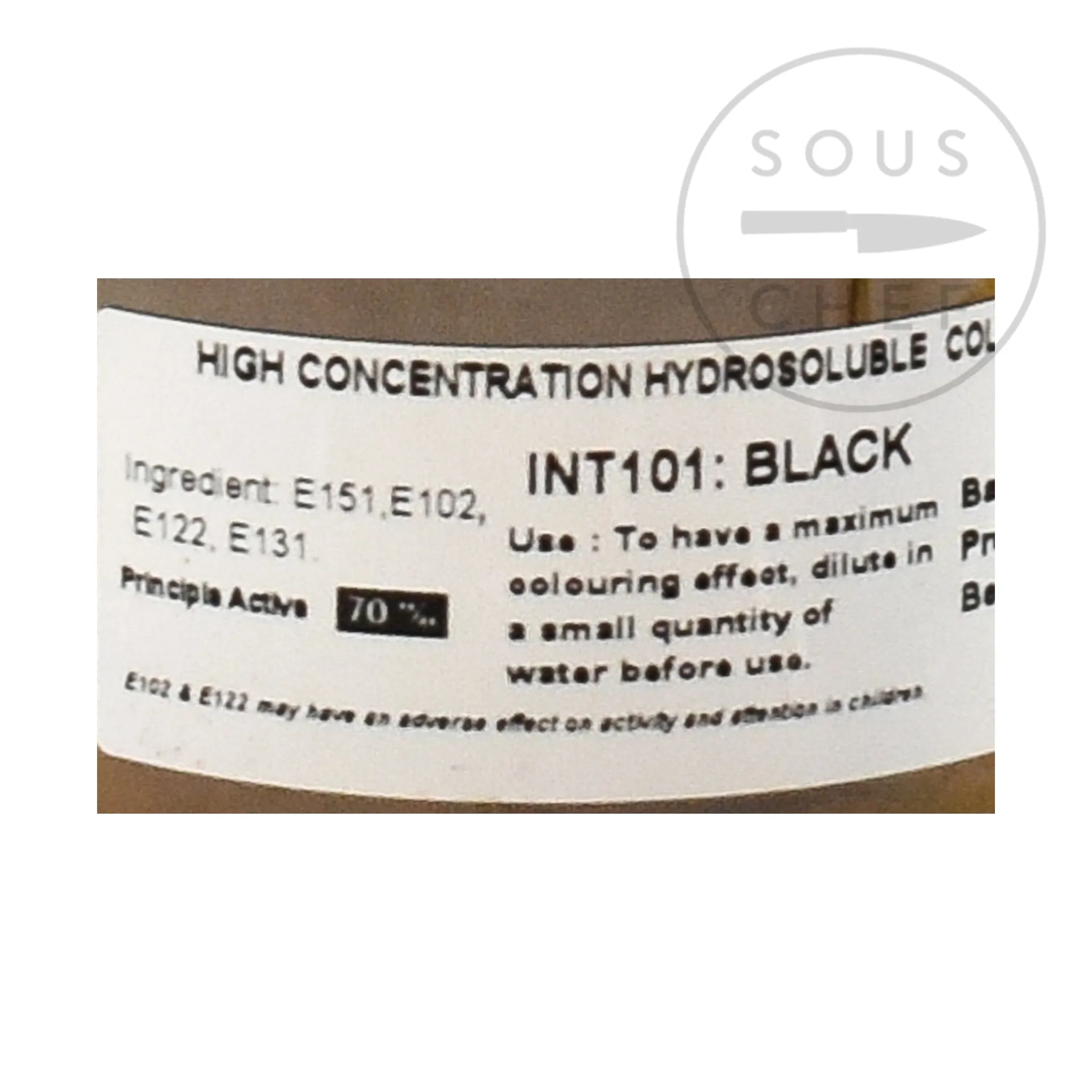 Outlet Intense Black Food Colour, 50g Ingredients Brands|Baking Ingredients