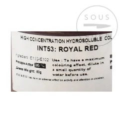 Best Intense Royal Red Food Colour, 50g Ingredients Brands|Baking Ingredients