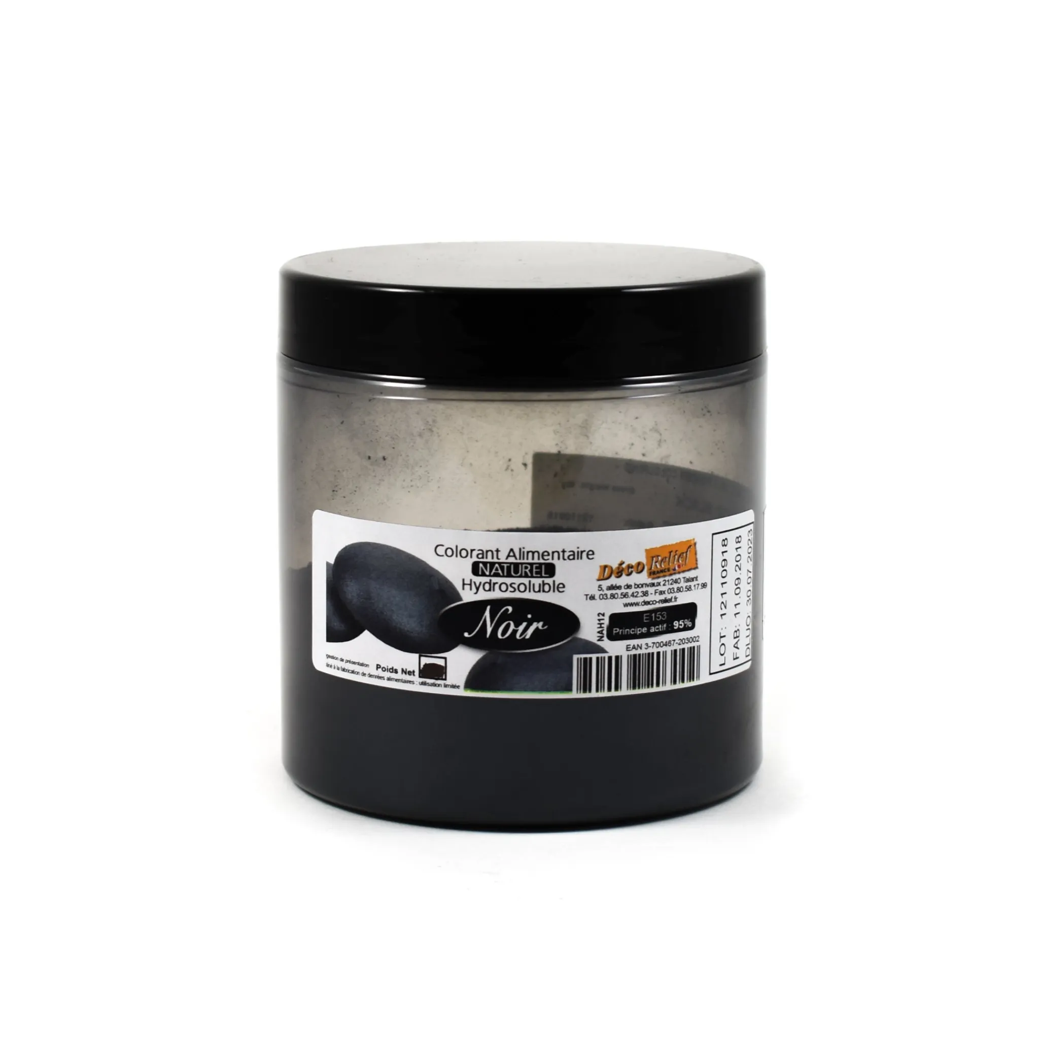 New Professional Natural Black Food Colour - Charcoal, 50g Ingredients Brands|Baking Ingredients
