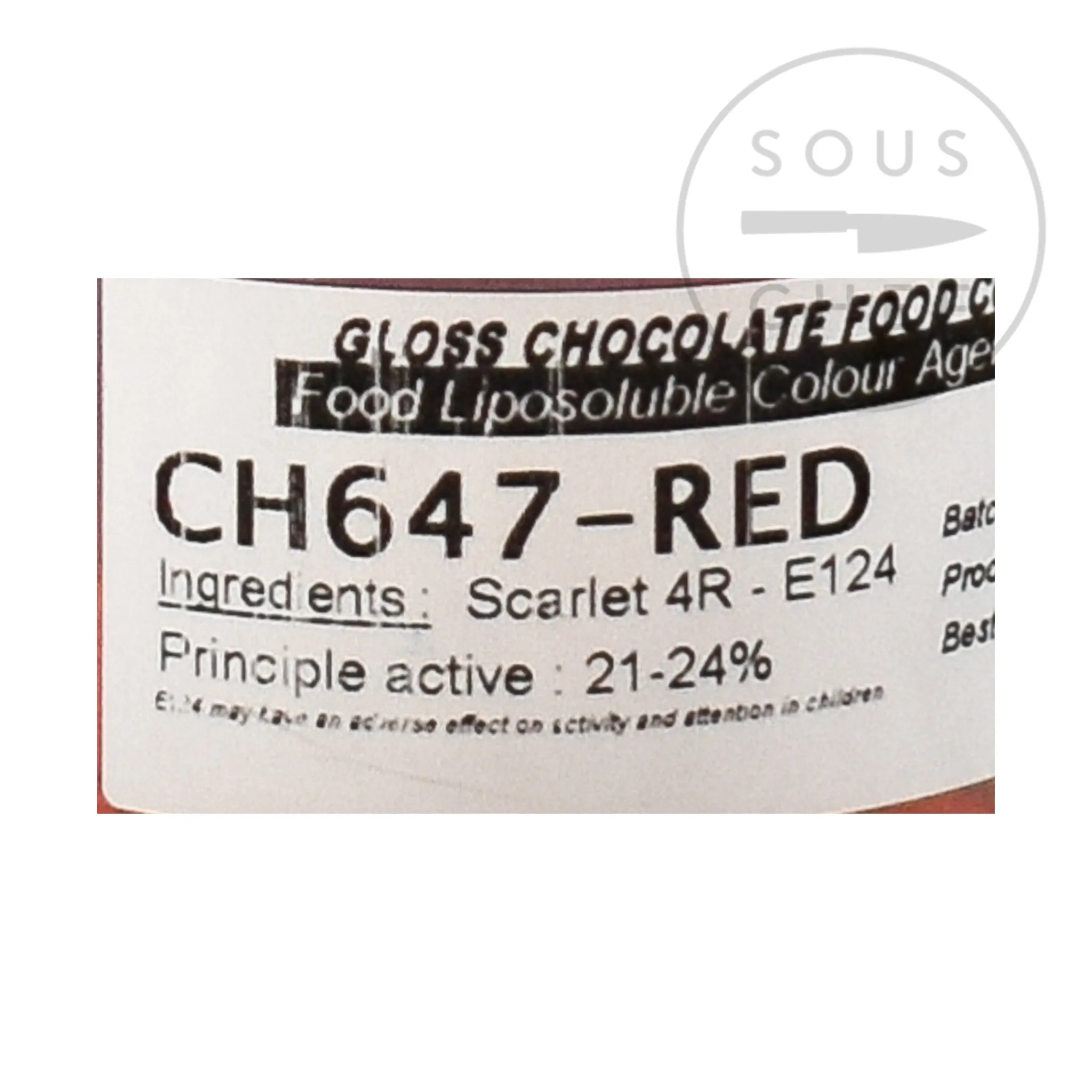 Best Red Gloss Food Colour for Chocolate, 20g Ingredients Brands|Chocolate & Sweets