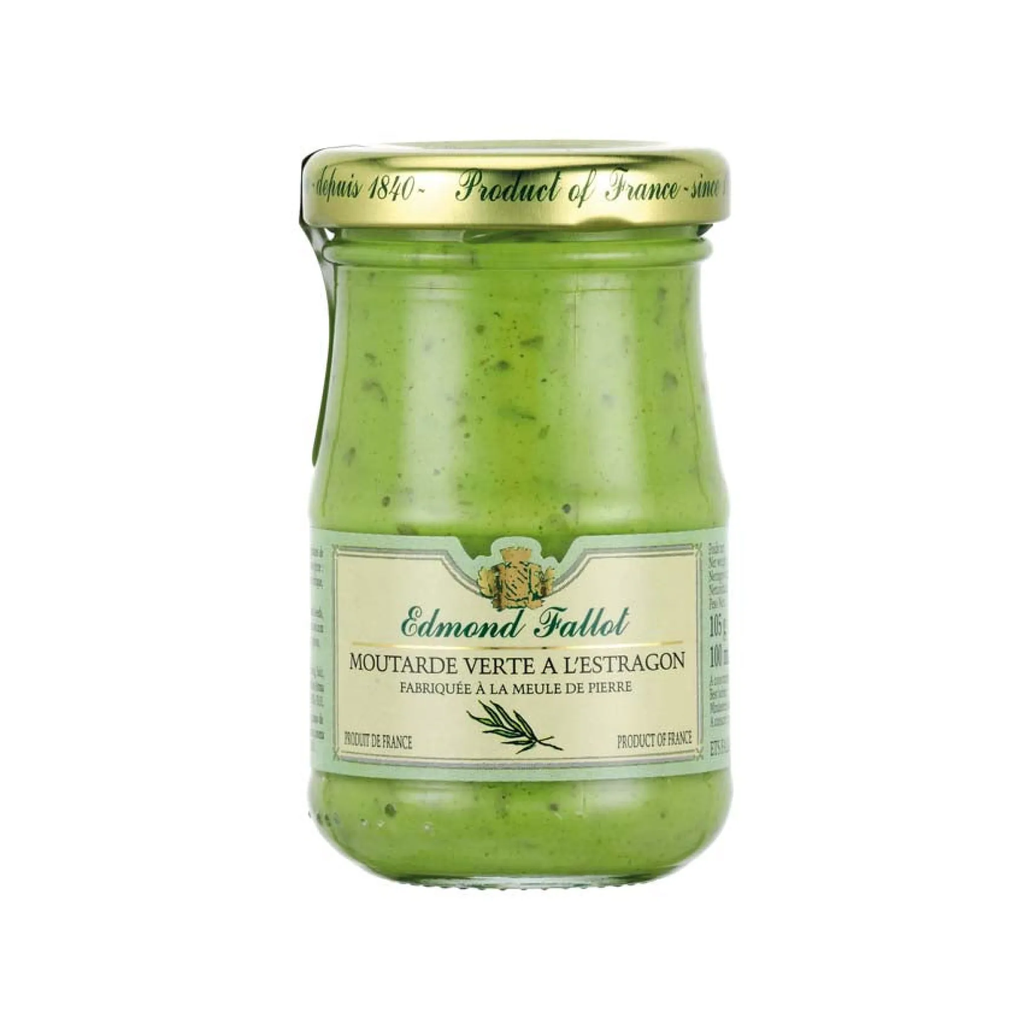 Best Dijon Mustard With Tarragon, 105g Ingredients Brands|French Ingredients