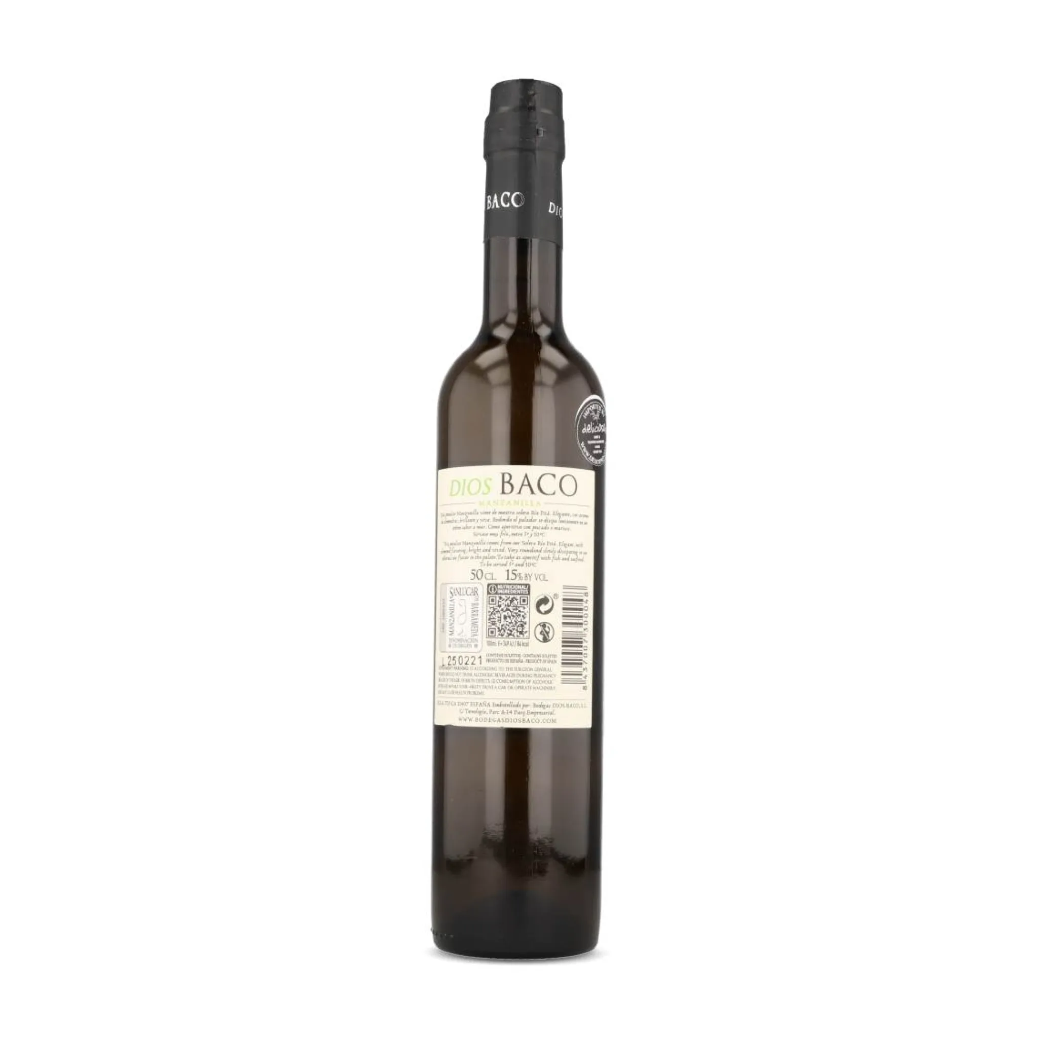 Discount Manzanilla Sherry, 500ml Ingredients Brands|Spanish Ingredients