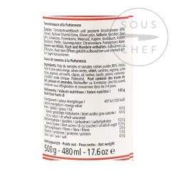 Discount Puttanesca Sauce, 500g Italian Ingredients|Vegetables