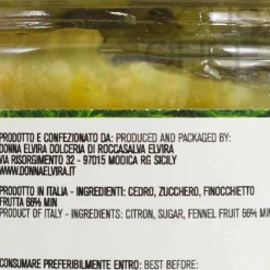 Citron and Fennel Marmalade, 210g Italian Ingredients|Jam, Honey & Spreads