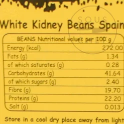 Discount Dried Alubia Beans from Leon, 1kg Ingredients Brands|Spanish Ingredients