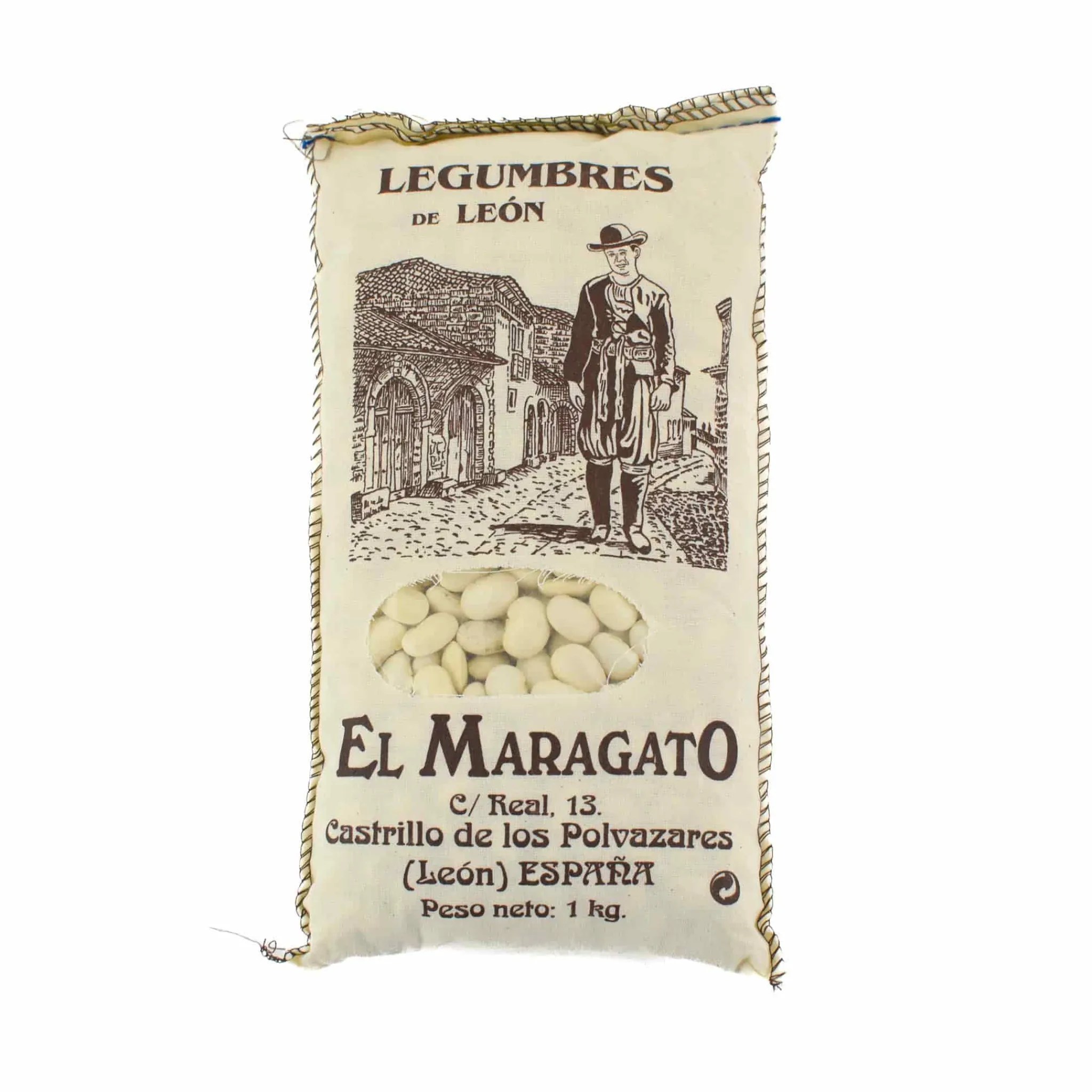 Best Dried Fabada Beans from Leon, 1kg Spanish Ingredients|Pasta, Rice & Beans