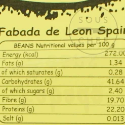 Best Dried Fabada Beans from Leon, 1kg Spanish Ingredients|Pasta, Rice & Beans
