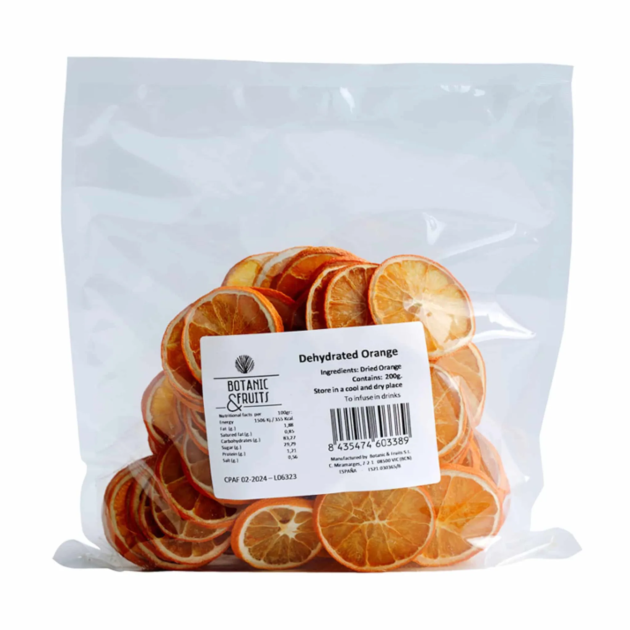 Hot Dried Orange Slices, 200g Ingredients Brands|Baking Ingredients
