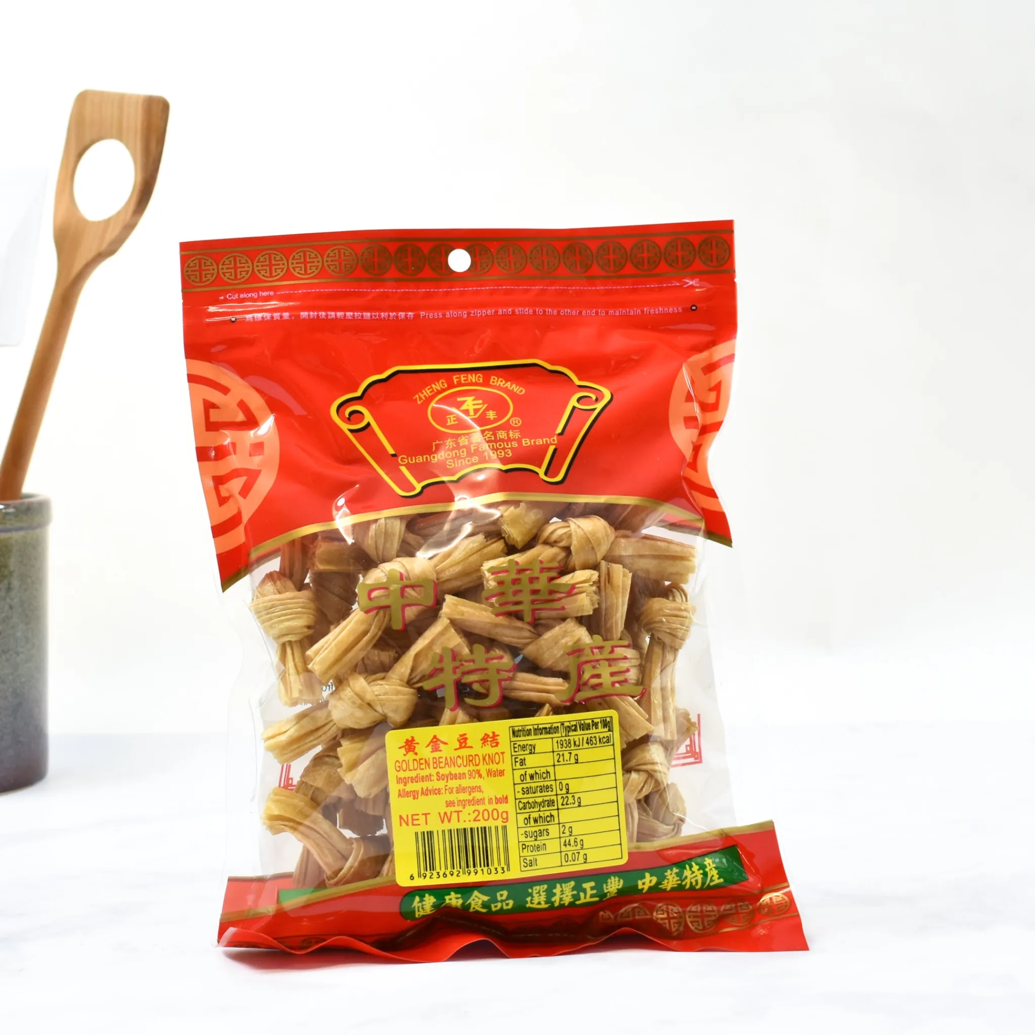 Outlet Dried Tofu Knots, 200g Chinese Ingredients|Pasta, Rice & Beans
