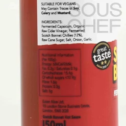 Outlet Scotch Bonnet Hot Sauce, 150ml Ingredients Brands|Sauces & Condiments