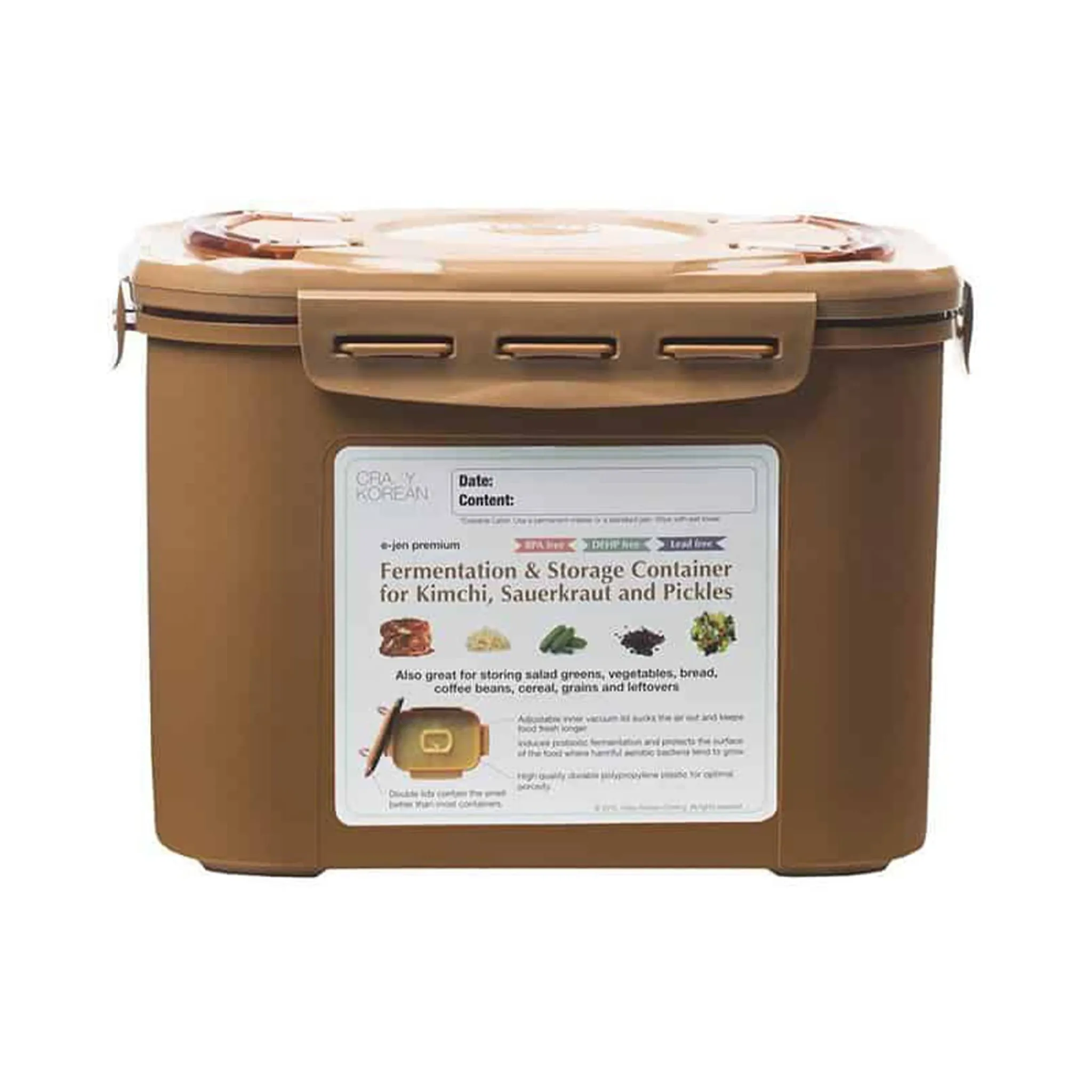 Outlet & Fermentation Container Korean Ingredients|Kitchen Tools & Utensils