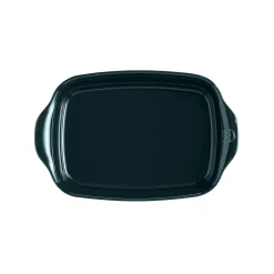 Dark Teal Roasting Dish French Ingredients|Baking Supplies & Equipment