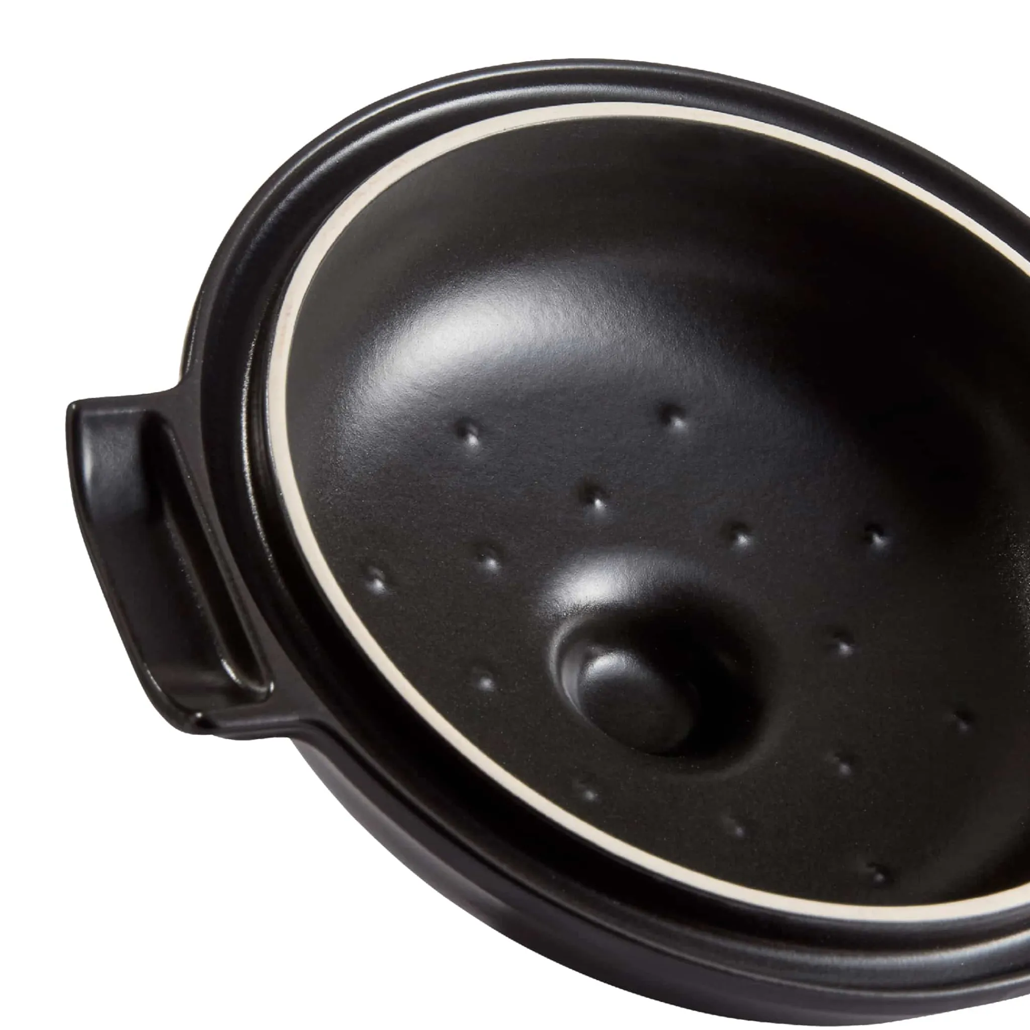 Outlet Delight Black Ceramic Induction Braiser, 27cm French Ingredients|Pots & Pans