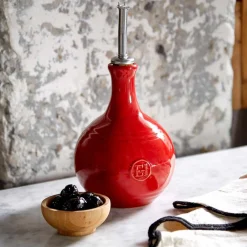 Discount Red Round Oil Bottle, 400ml Jugs & Bottles|Tableware Brands